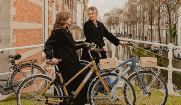 Fietsen door Delft
