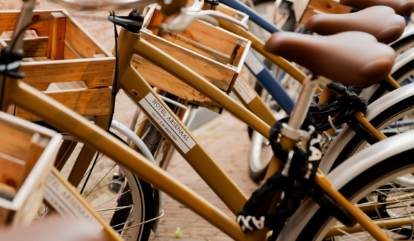 Fietsen Delft